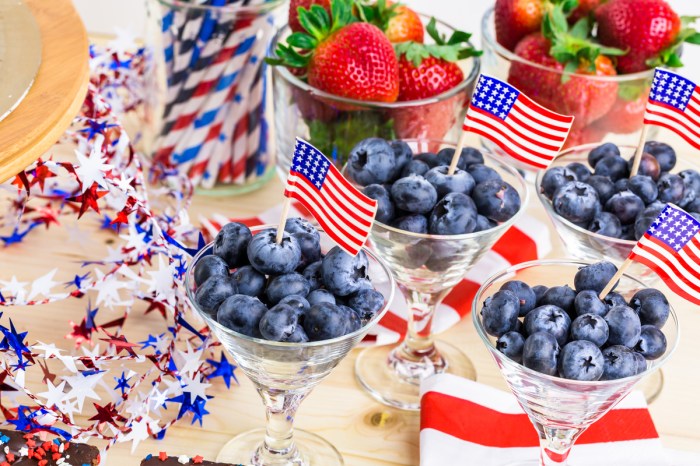 delicious desserts for a Fourth of July party