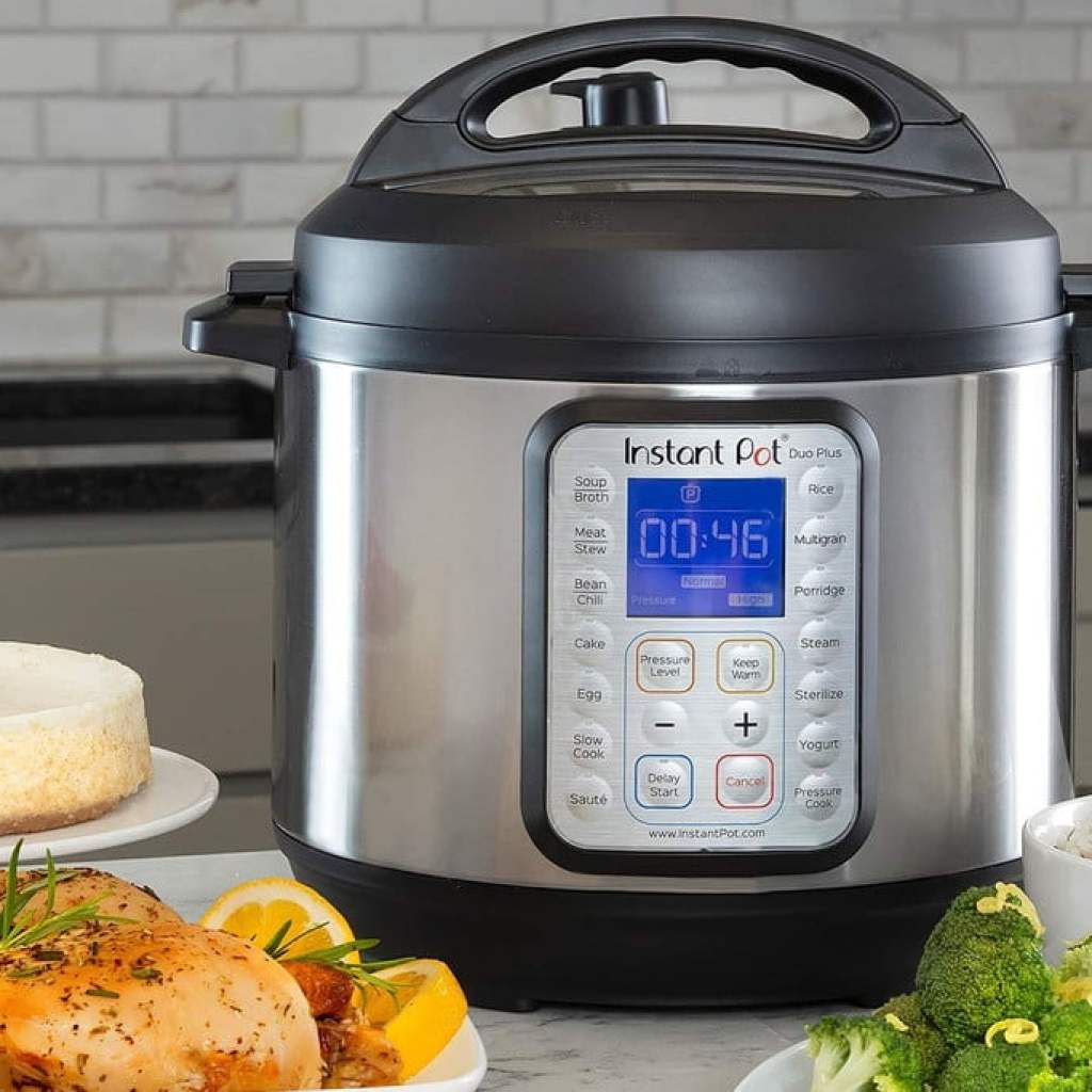 Instant Pot on the kitchen counter