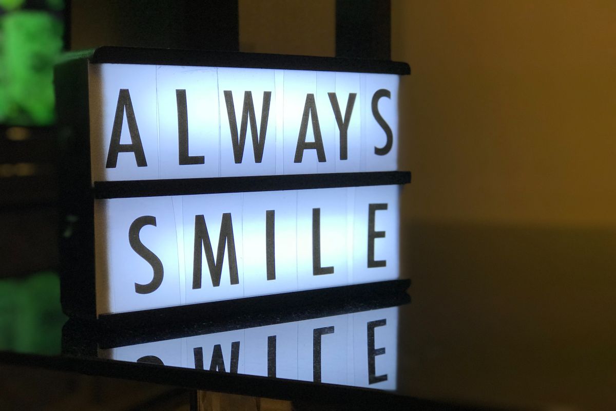 Always Smile Lightbox