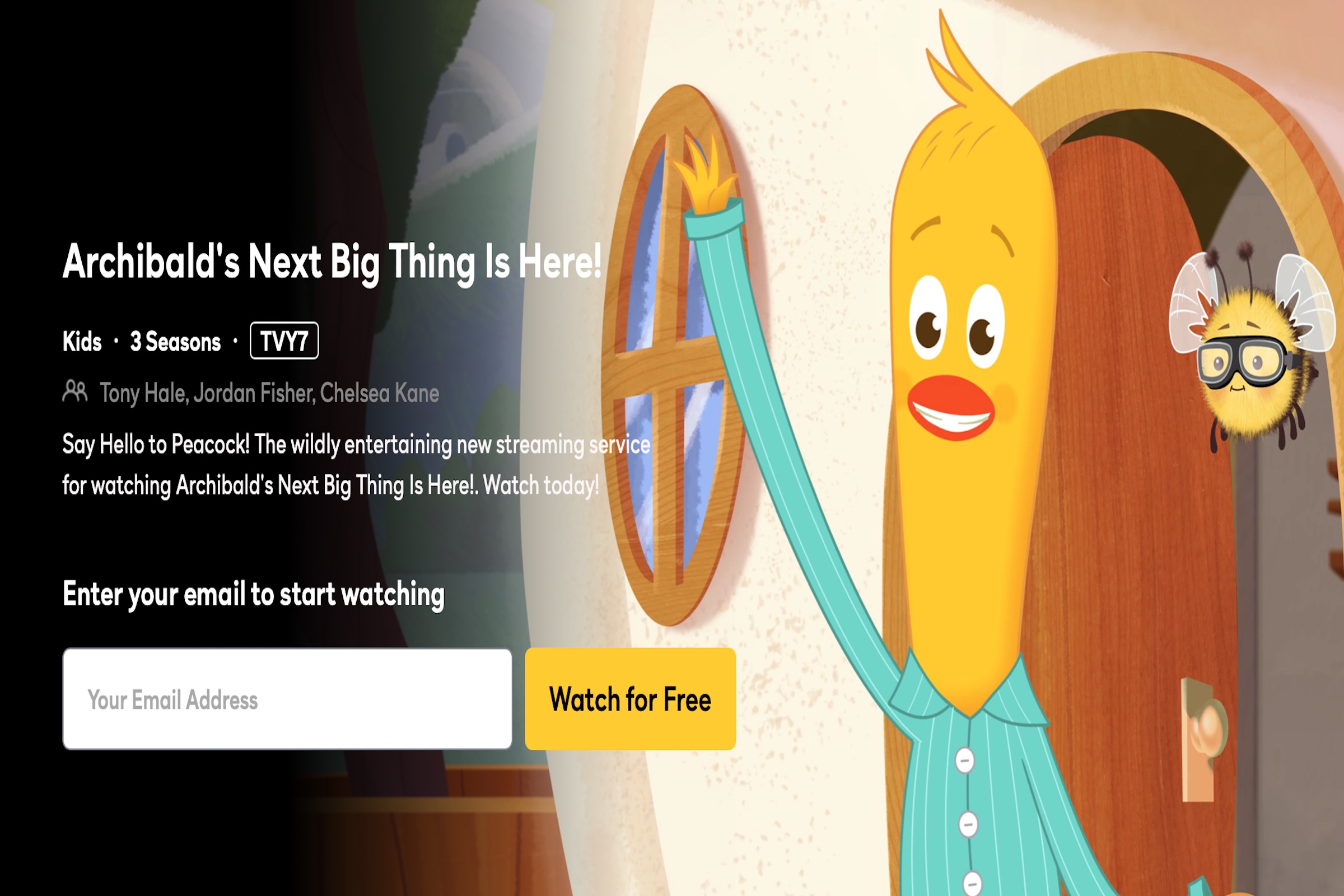 Archibald show on Peacock