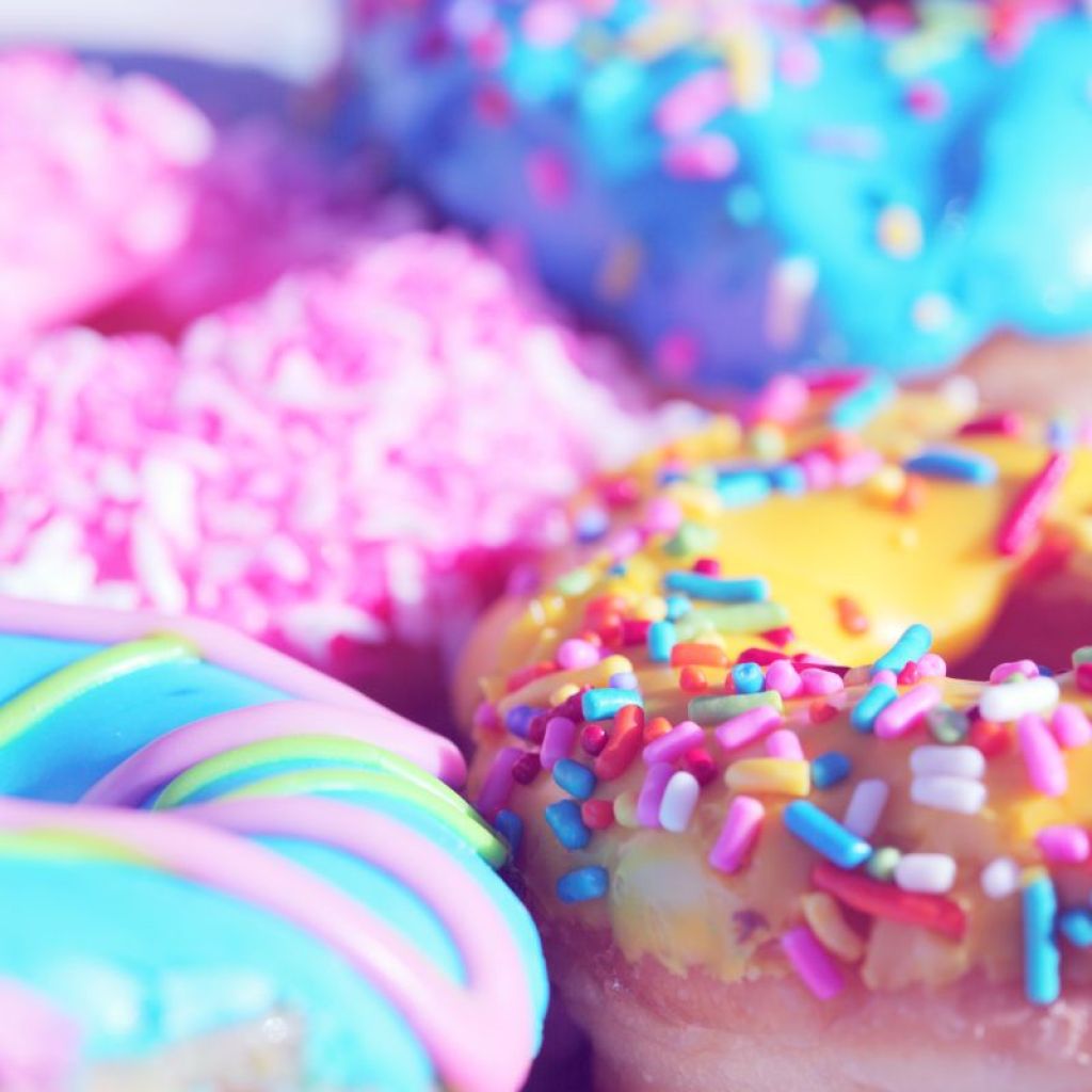 Colorful doughnuts