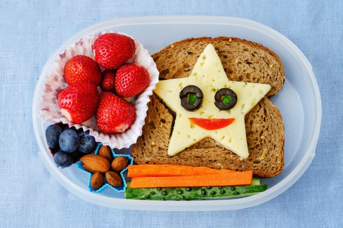Healthy lunch for kids