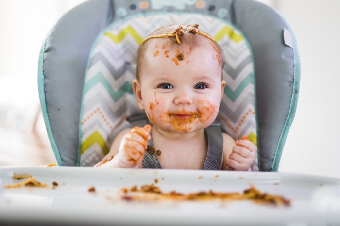 babies eat pasta baby eating