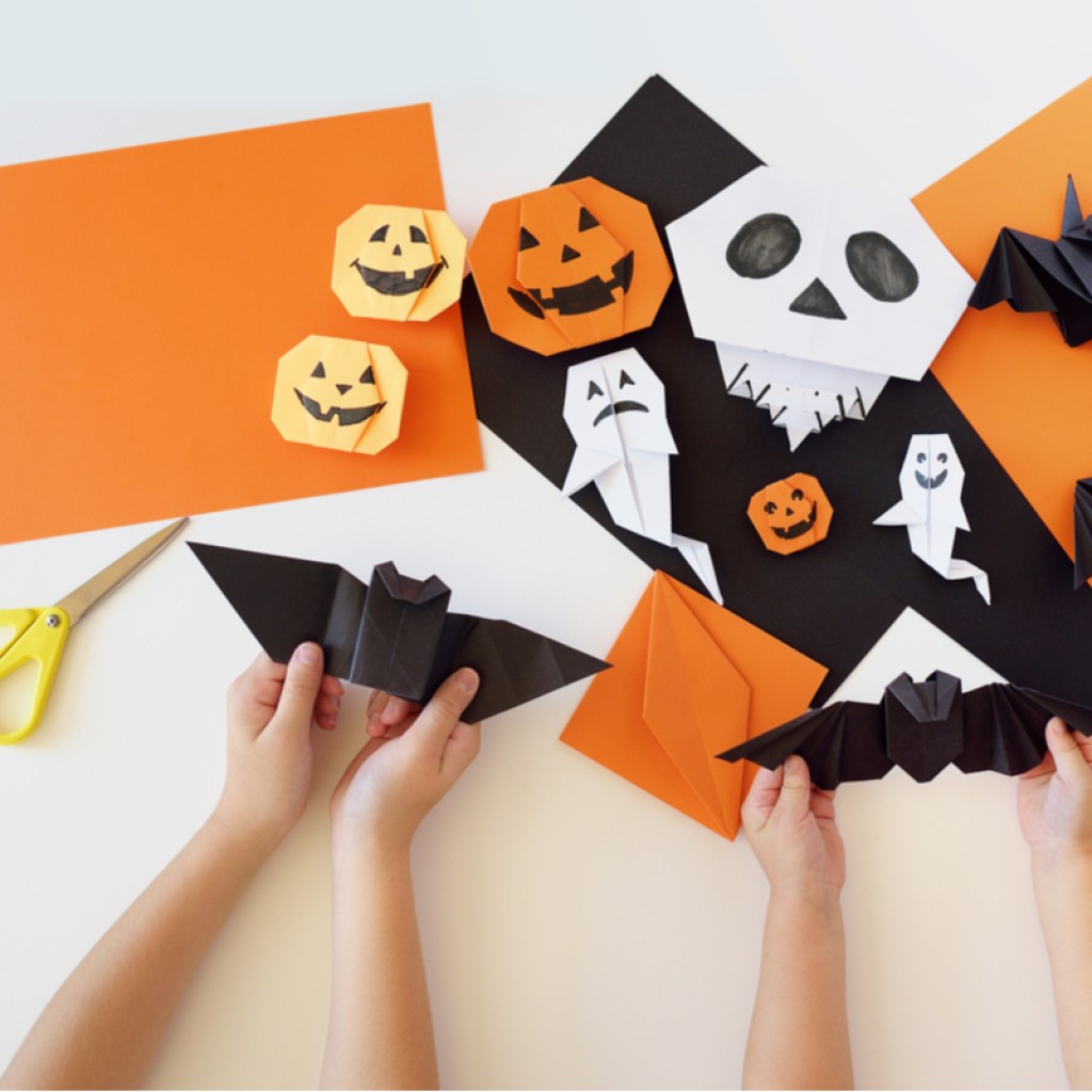 Halloween craft supplies.