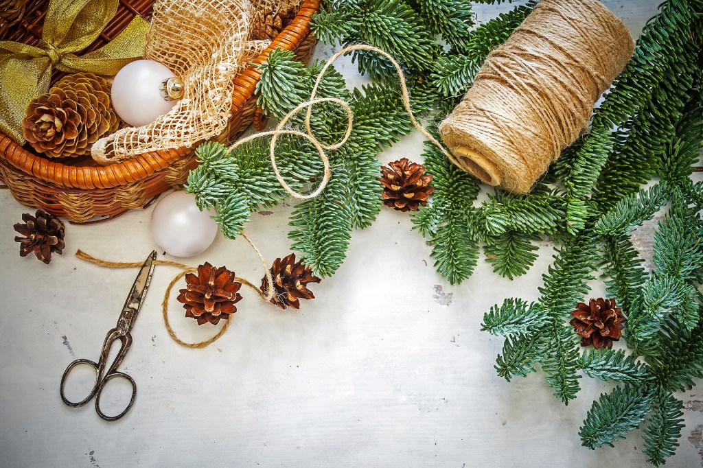 Christmas crafts tools