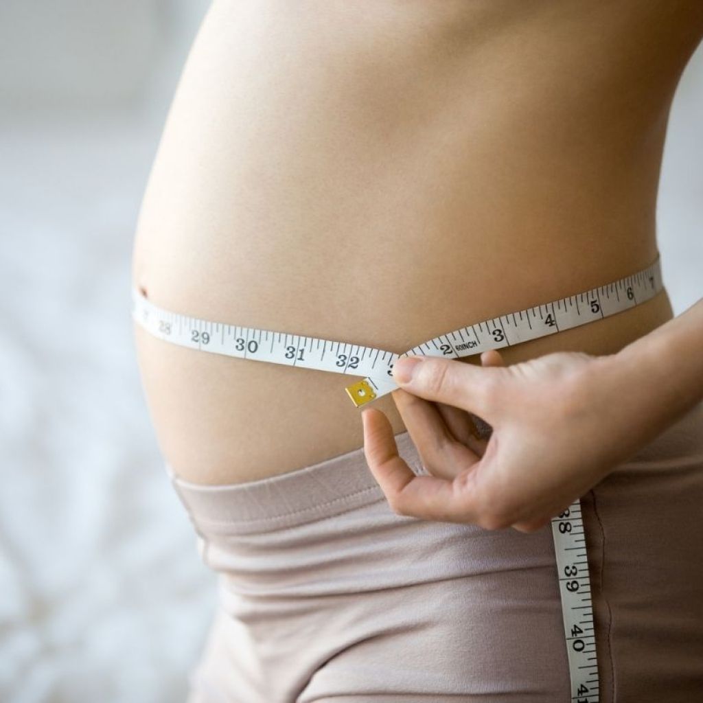 second trimester belly