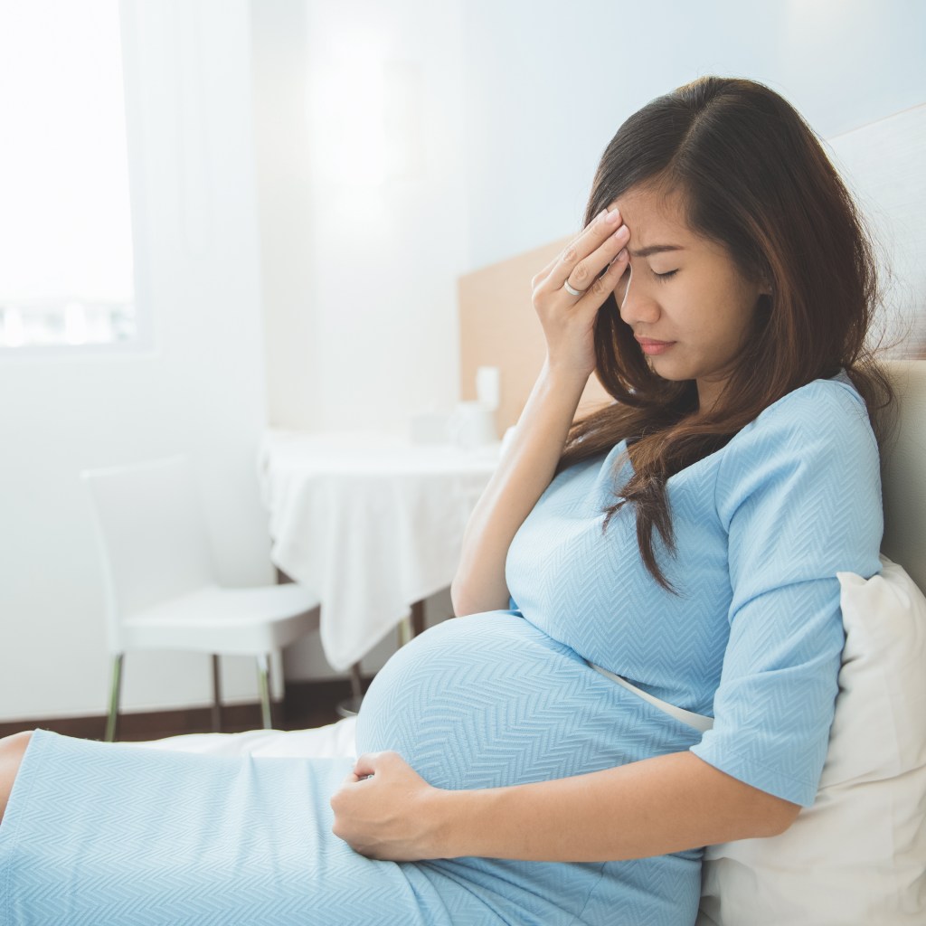 Pregnant woman with fever