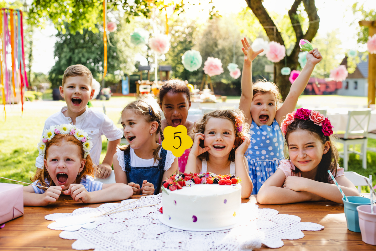 At-home 5-year-old birthday party