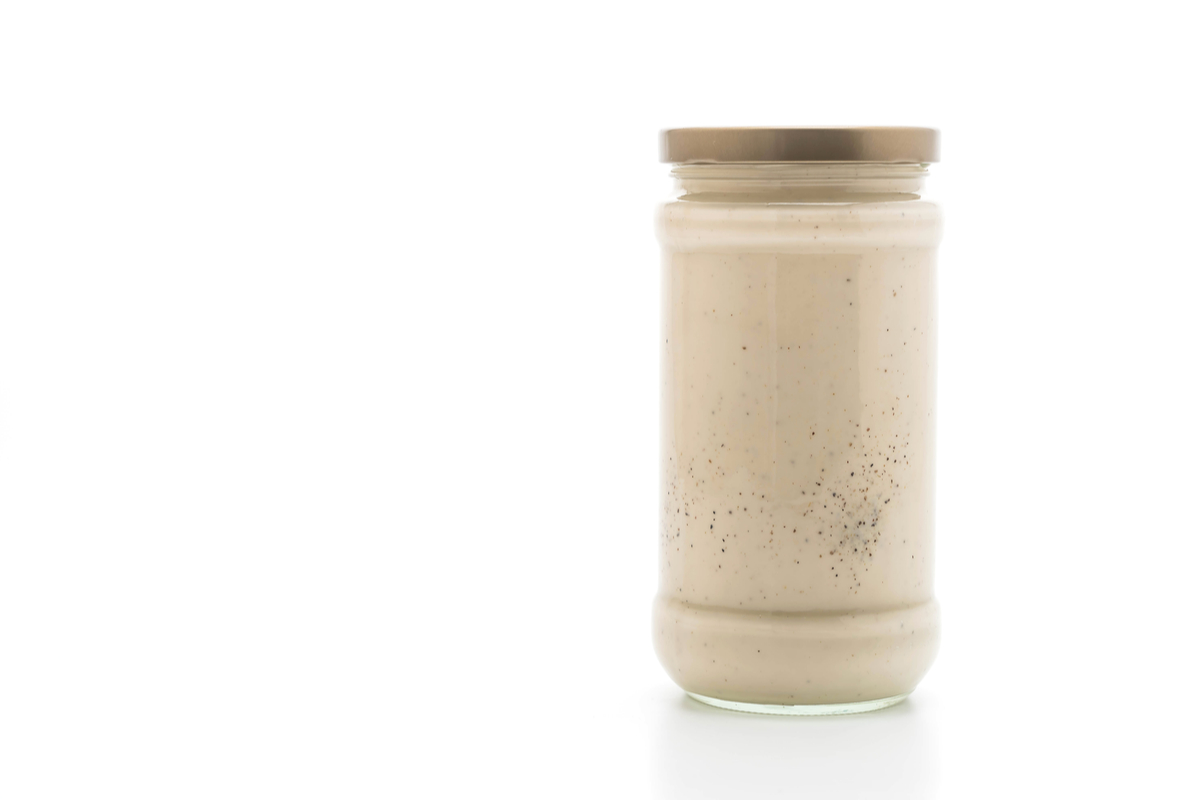 jar of Alfredo sauce