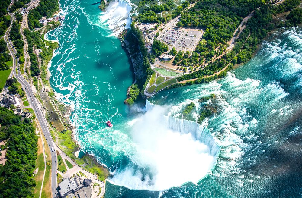 Niagara Falls from above