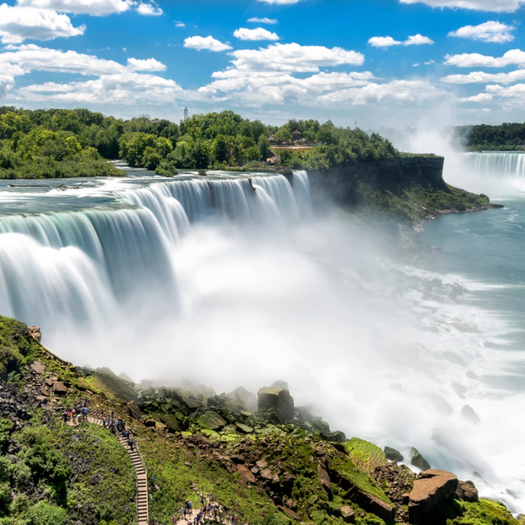 Niagara Falls Between the United States and Canada