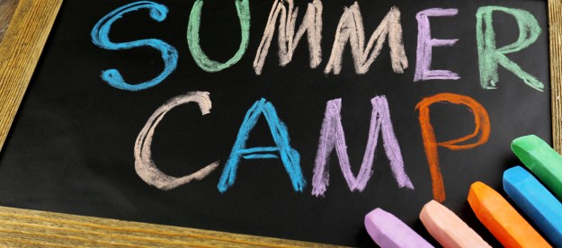 Summer camp sign
