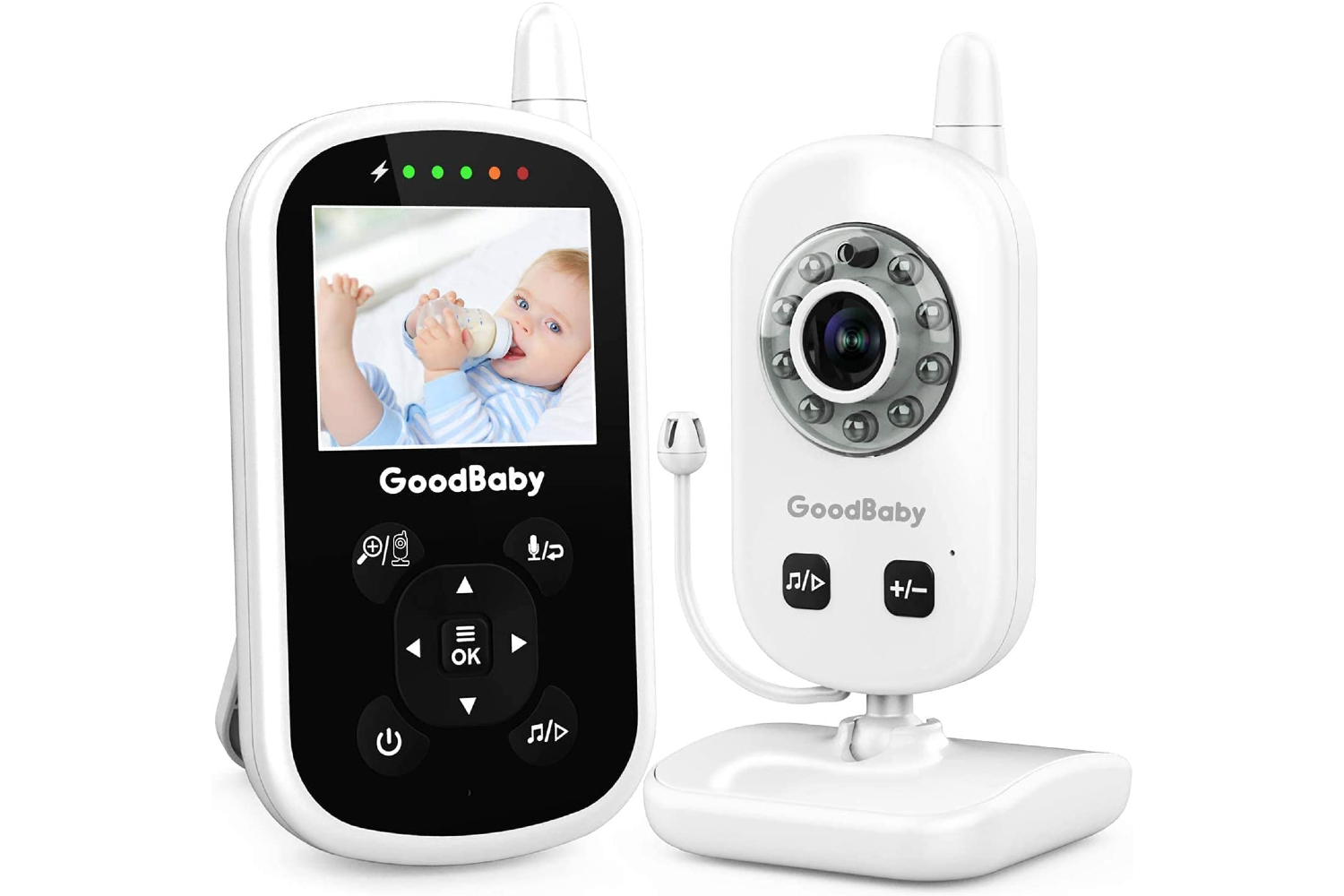 GoodBaby Video Baby Monitor on white background.