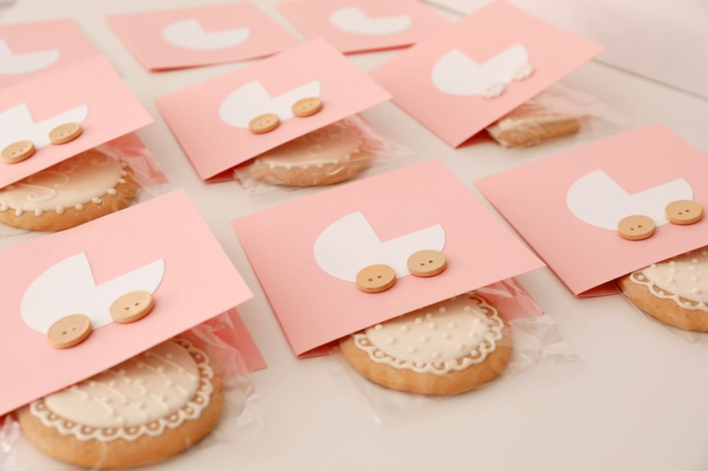 Cookies for baby shower favors
