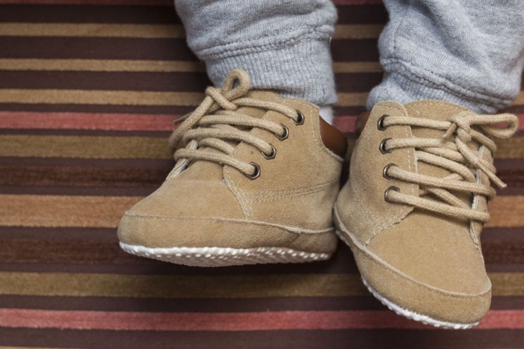 baby feet in an adorable pair of boots