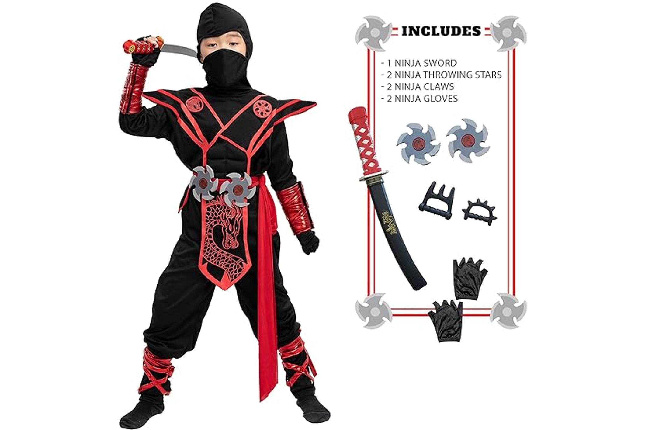 Spooktacular Creations Ninja Dragon Costume