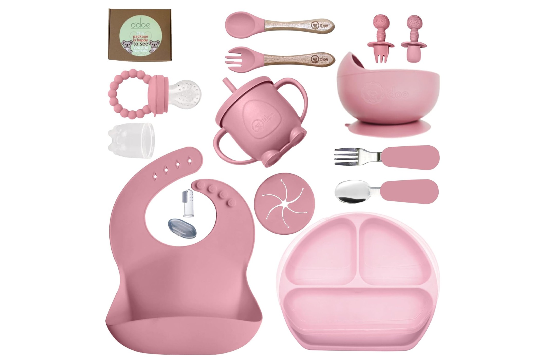 o'doe baby feeding set