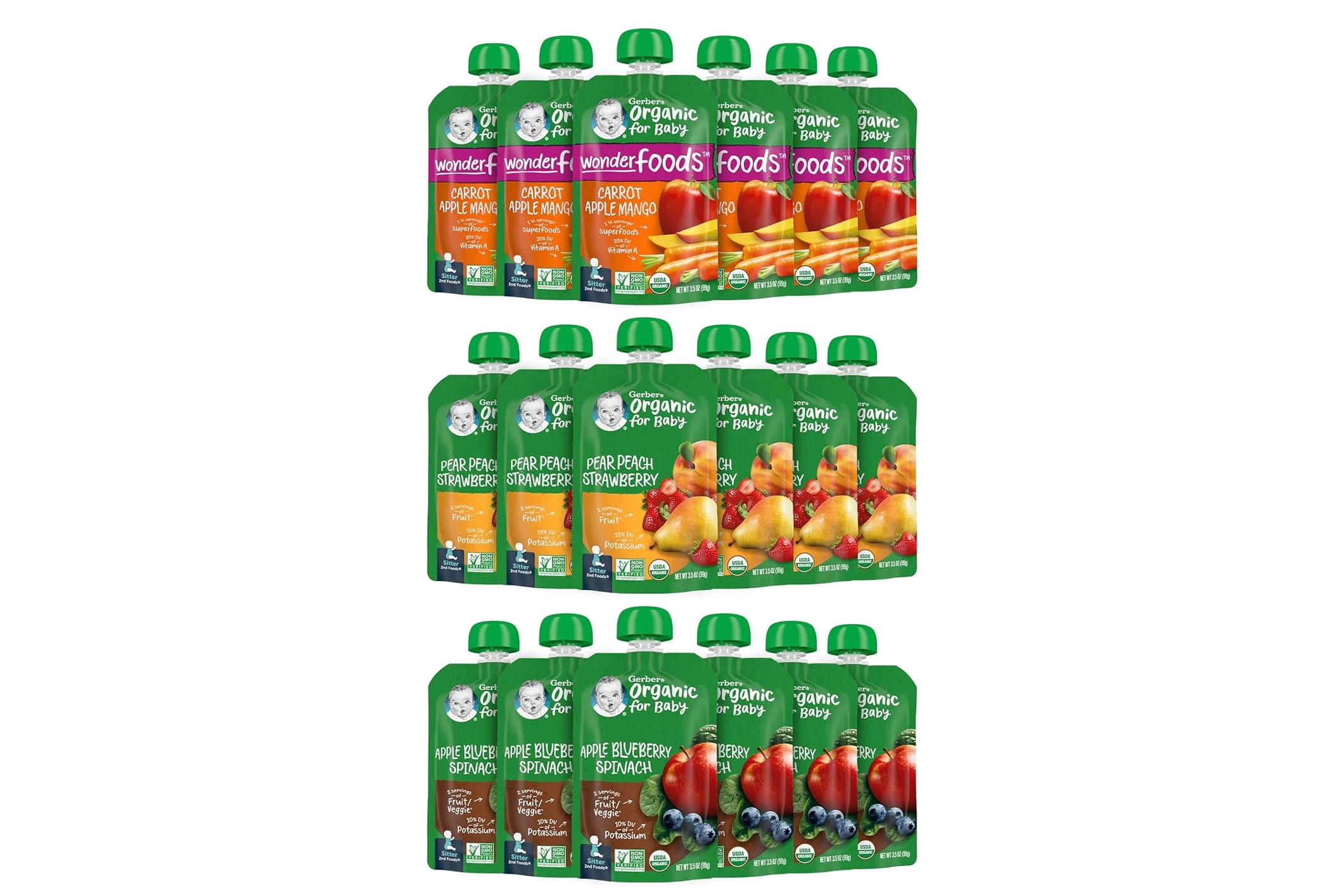 gerber organic baby food